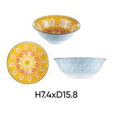 Combo 2 bát canh gốm sứ ANNE màu ngẫu nhiên H3.3xD14.2 