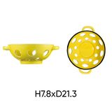  CB57 - Combo 3 bát có lỗ gốm sứ ANNE màu ngẫu nhiên H7.8xD21.3 