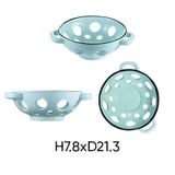  Bát có lỗ gốm sứ ANNE màu ngẫu nhiên H7.8xD21.3 