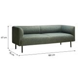 Sofa hai chỗ DENVER 1m8 