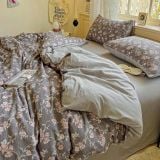  Bộ Chăn Ga Gối 4 Món Cao Cấp Cotton Xô 
