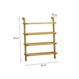  Kệ Giày Gỗ Thông Tự Nhiên PEDRO 