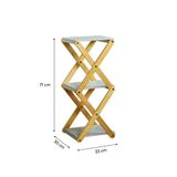  Giá Kệ Gập Được Gỗ Thông Tự Nhiên PEDRO 