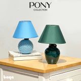  Đèn bàn sứ PONY nhiều màu H24xDia17 