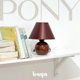  Đèn bàn sứ PONY nhiều màu H24xDia17 
