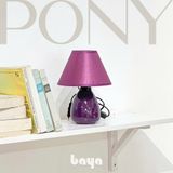  Đèn bàn sứ PONY nhiều màu H24xDia17 