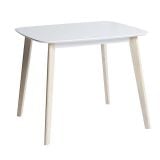  AALBORG Bàn ăn Gỗ cao su/MFC Tự nhiên/trắng L160xW80xH75 