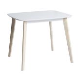  AALBORG Bàn ăn Gỗ cao su/MFC Tự nhiên/trắng L120xW70xH75 