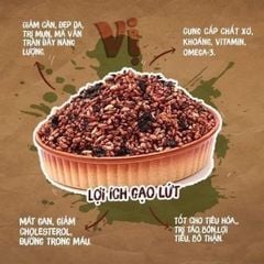 Gạo Lứt Rong Biển Sấy Giòn - Hổ Trợ Giảm Cân, Ăn Kiêng, Ăn Chay