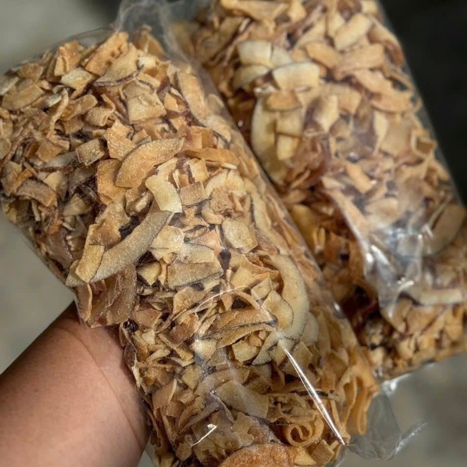 Dừa Sấy Giòn Vị Sữa Béo Ngọt Api Food - Đặc Sản Bến Tre  - Thức Ăn, Ăn Vặt