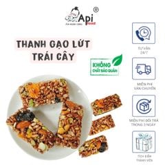 Thanh Gạo Lứt TRÁI CÂY Mix Hạt Dinh Dưỡng - ApiFood