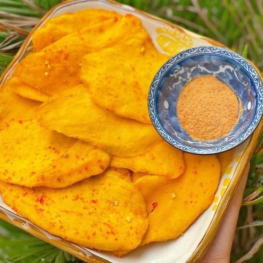 Xoài Sấy Dẻo Muối Ớt Chua Cay Mặn Ngọt Api Food ( Hàng Xuất Khẩu )