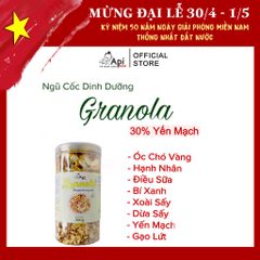[VỊ ĐẶC BIỆT] Ngũ Cốc Dinh Dưỡng Ăn Liền Granola 30% Yến Mạch Api Food - Hổ Trợ Ăn Kiêng, Giảm Cân