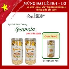 [COMBO 2 TẶNG 1] Ngũ Cốc Granola 30% Yến Mạch 1,5kg Api Food - Hổ Trợ Ăn Kiêng, Giảm Cân