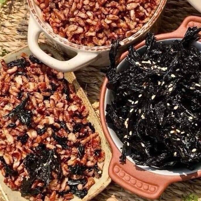 Gạo Lứt Rong Biển Sấy Giòn - Hổ Trợ Giảm Cân, Ăn Kiêng, Ăn Chay