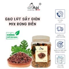 Gạo Lứt Rong Biển Sấy Giòn - Hổ Trợ Giảm Cân, Ăn Kiêng, Ăn Chay