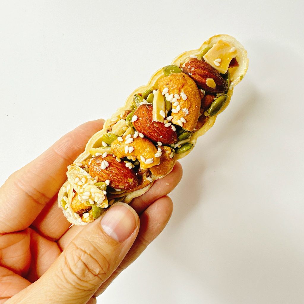 Bánh Thuyền Mix Hạt Dinh Dưỡng, Dành Cho Mọi Lứa Tuổi - Ăn Vặt Api Food