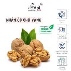 Nhân Hạt Óc Chó Vàng Api Food Nhập Khẩu USA - Hạt Dinh Dưỡng Organic
