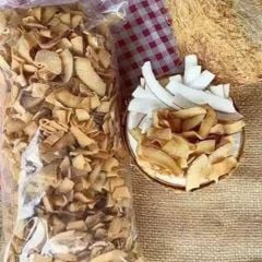 Dừa Sấy Giòn Vị Sữa Béo Ngọt Api Food - Đặc Sản Bến Tre  - Thức Ăn, Ăn Vặt