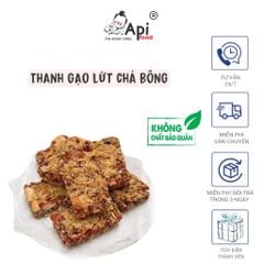 Thanh Granola Gạo Lứt CHÀ BÔNG Ăn Liền Api Food  - Thức Ăn, Snack, Ăn Vặt