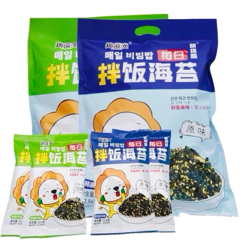 Rong Biển Vụn Ăn Liền Rắc Cơm Siêu To Khổng Lồ 128gr - Đồ Ăn Vặt Api Food