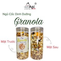 [ VỊ ĐẶC BIỆT ] Ngũ Cốc Dinh Dưỡng Ăn Liền Granola 30% Yến Mạch 500gr - Ăn Vặt Api Food