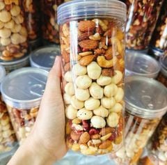 [ COMBO 2 HỘP ] Ngũ Cốc Granola KHÔNG YẾN MẠCH NƯỚNG MẬT - 20 HẠT MACCA (Macca, Hạnh Nhân, Óc Chó Vàng, Óc Chó Đỏ, Hạt Điều)