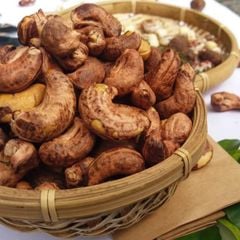 Hạt Điều A Cồ Muối Rang Củi Bình Phước Đặc Sản Tây Nguyên