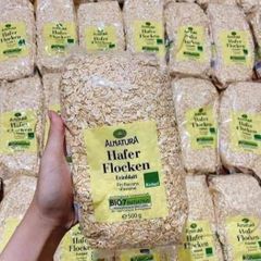 Yến Mạch Đức Hafer Flocken Nguyên Hạt - Bổ Sung Chất Sơ, Vitamin, Hạt Ngũ Cốc