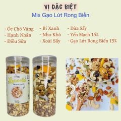 [ COMBO 3 TẶNG 1 ] Ngũ Cốc Dinh Dưỡng Granola 30% Yến Mạch - Ăn Vặt Api Food
