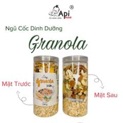 [ VỊ TRUYỀN THỐNG ] Ngũ Cốc Dinh Dưỡng Ăn Liền Granola 30% Yến Mạch - Ăn Vặt Api Food