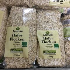 Yến Mạch Đức Hafer Flocken Nguyên Hạt - Bổ Sung Chất Sơ, Vitamin, Hạt Ngũ Cốc
