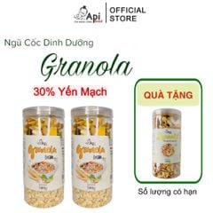 [COMBO 2 TẶNG 1] Ngũ Cốc Granola 30% Yến Mạch 1,5kg Api Food - Hổ Trợ Ăn Kiêng, Giảm Cân