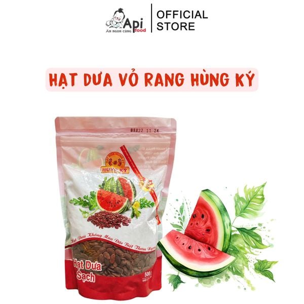 Hạt Dưa Vỏ Rang Không Màu Hùng Ký Thơm Ngon - Loại Đặc Biệt