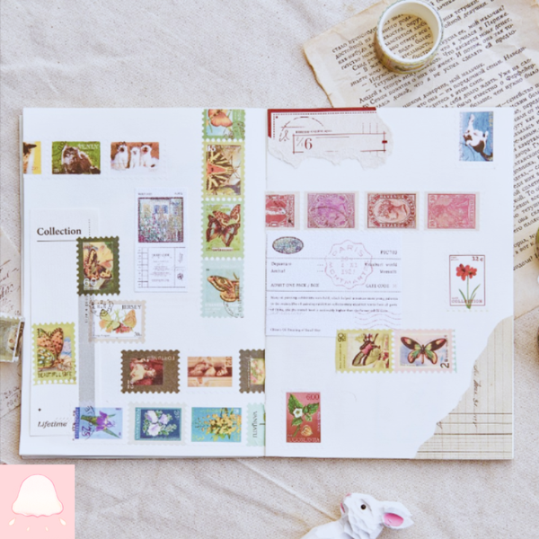  Nhãn dán Washi Vintage - The Journal Thing 