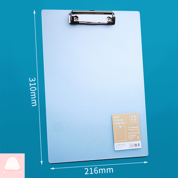  Bảng kẹp tài liệu Licao khổ A4 trong suốt 