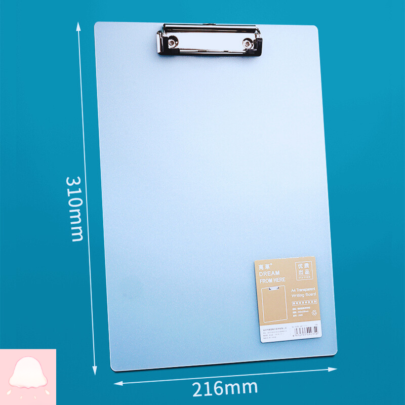  Bảng kẹp tài liệu Licao khổ A4 trong suốt 