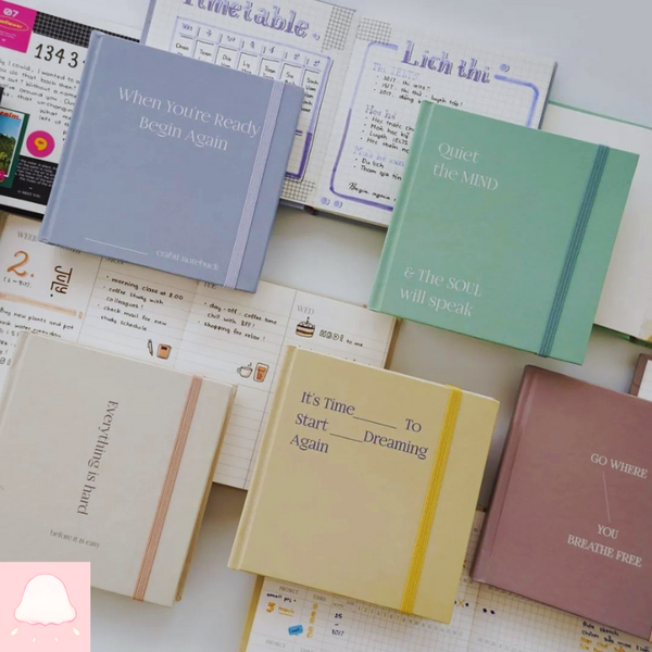  Planner CRABIT Dot Grid Weekly Plan 130gsm - Quiet The Mind 