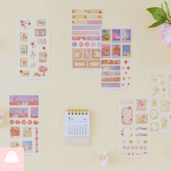  Nhãn dán Tsuki ‘Sakura Journey' 