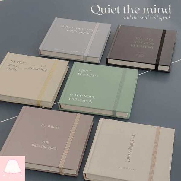  Planner CRABIT Dot Grid Weekly Plan 130gsm - Quiet The Mind 