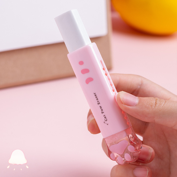  Gôm Tẩy Hình Chân Mèo Dễ Thương 