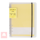  Sổ kẻ ngang nét đứt kẹp còng sắt A5 100 tờ 