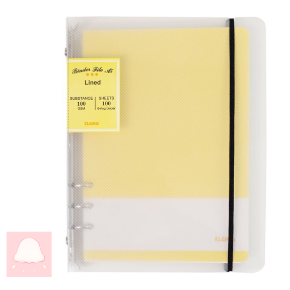  Sổ kẻ ngang nét đứt kẹp còng sắt A5 100 tờ 