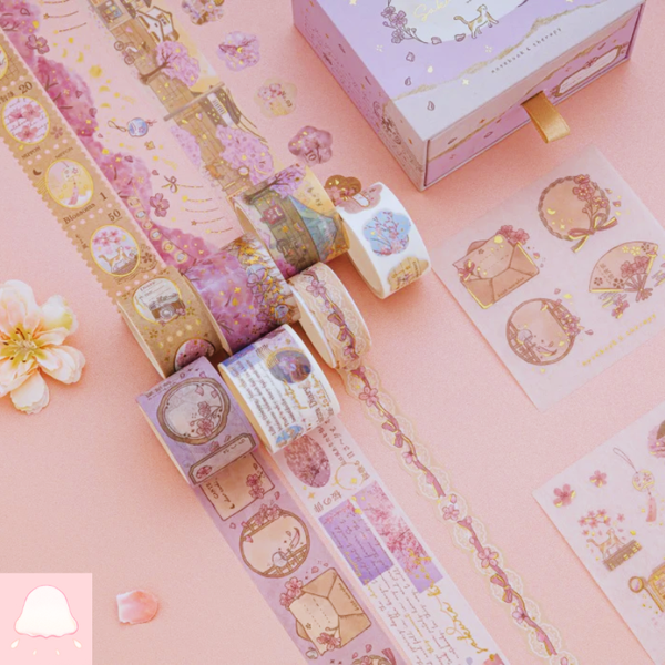  Nhãn dán Tsuki ‘Sakura Journey' 