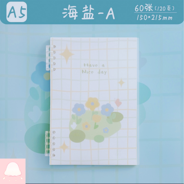  Sổ còng MOKA dễ dàng thay giấy khổ A5 