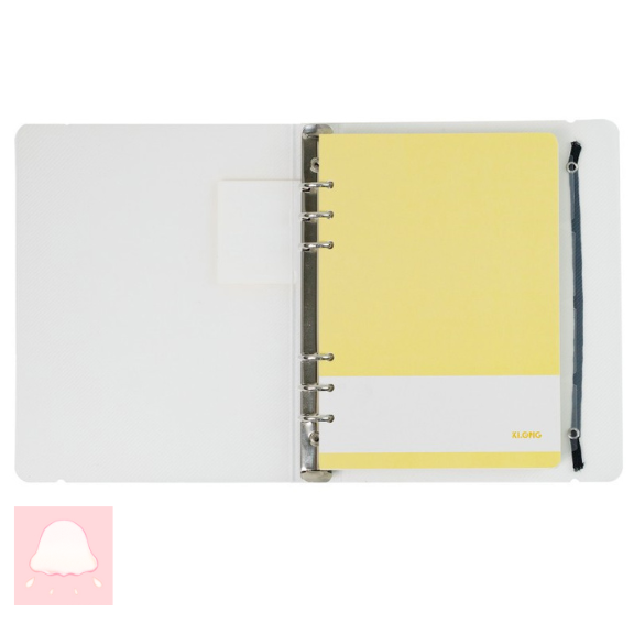  Sổ kẻ ngang nét đứt kẹp còng sắt A5 100 tờ 