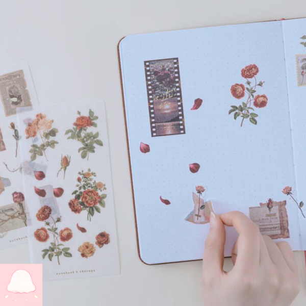  Nhãn dán Tsuki ‘Vintage Rose’ 