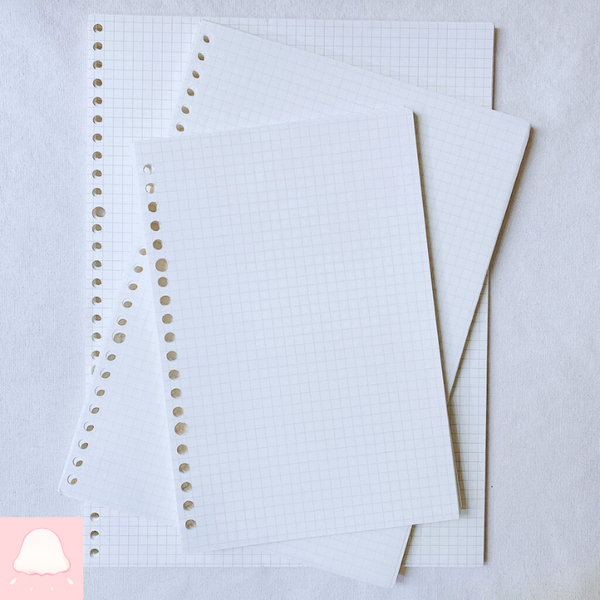  Giấy Refill Sổ Còng A5 6 lỗ và 20 lỗ 100GSM 