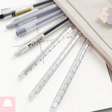  Thước kẻ trong suốt hình tam giác 