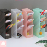  Hộp đựng bút 4 tầng để bàn, kệ đựng bút phụ kiện văn phòng phẩm 4 tầng đa năng 